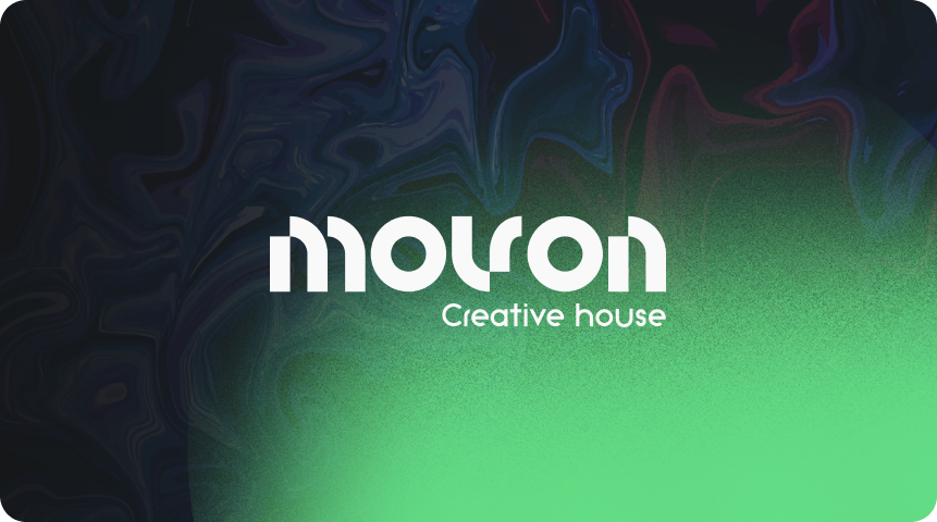 Movon Creative House gradient branding card